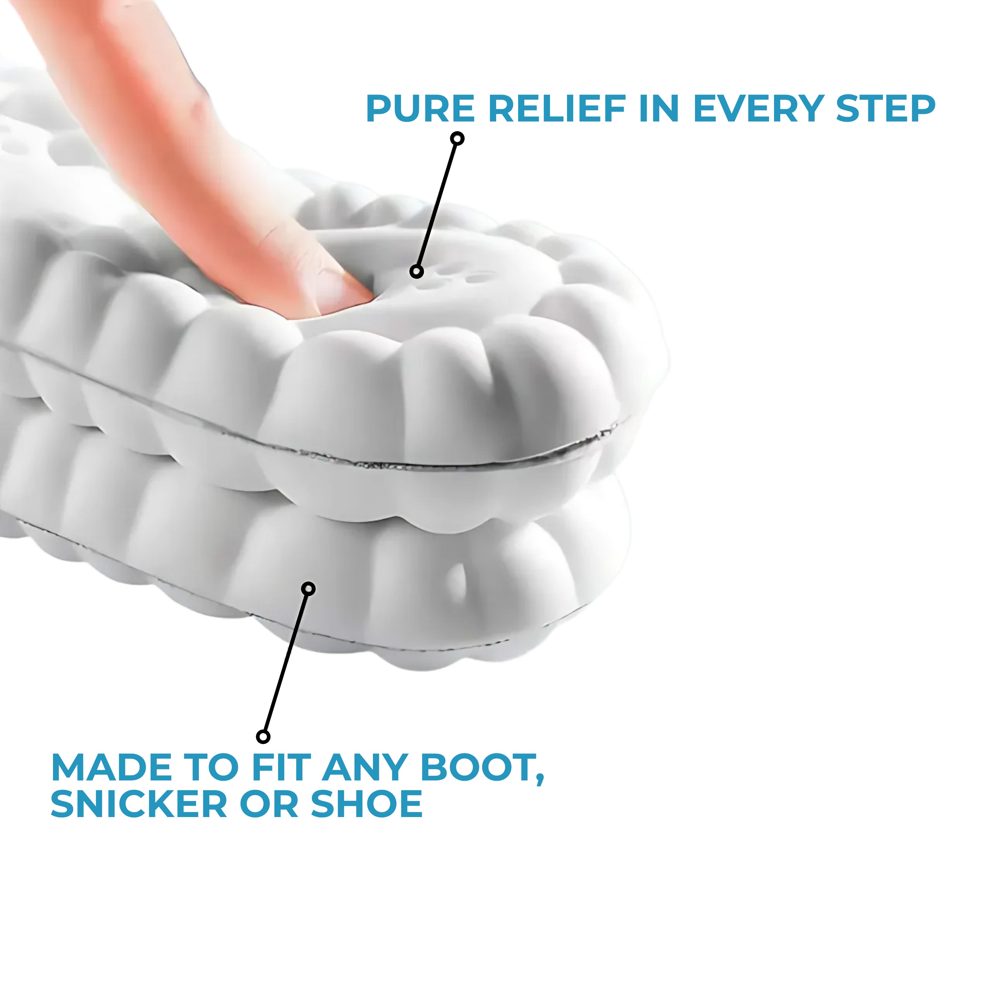 Clarksons | Orthopedic Massage Insoles