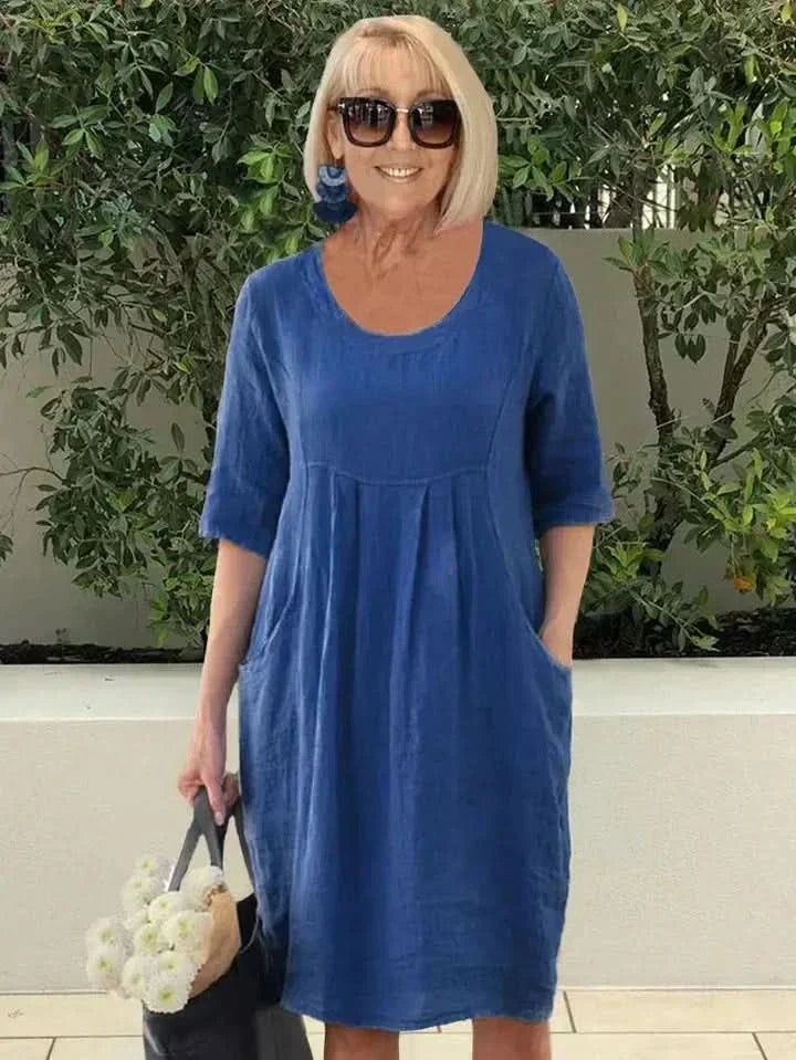 Jana | Loose Dress with Pockets