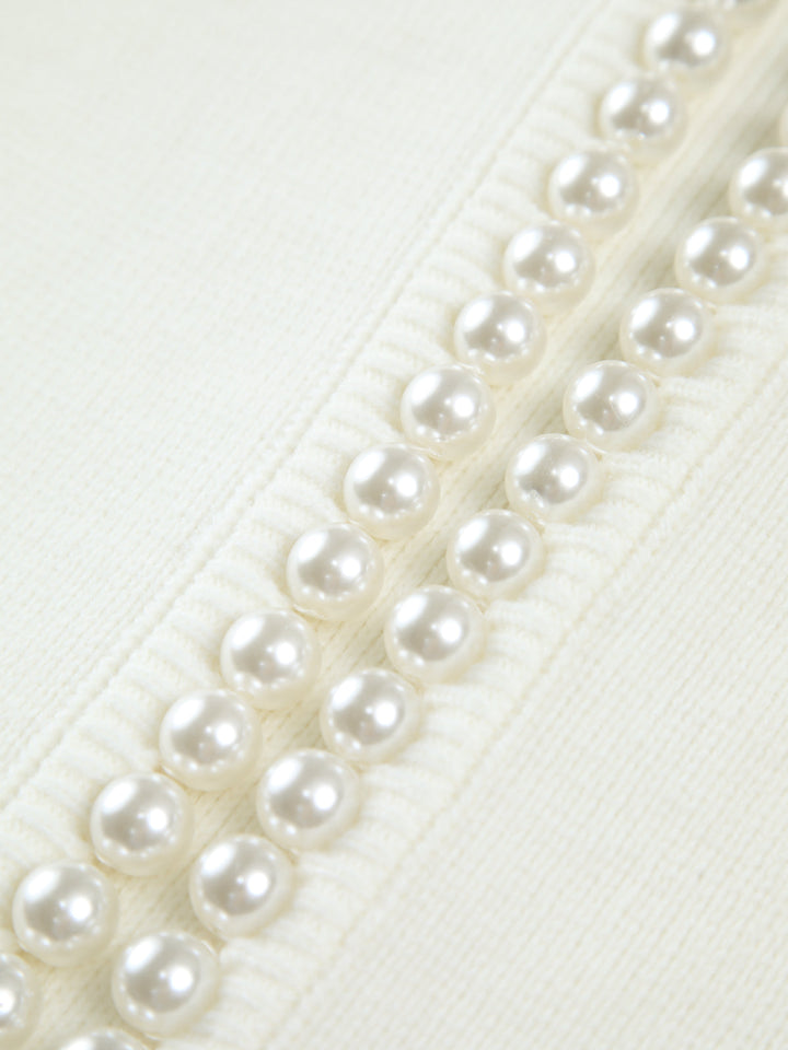 Olivia - Chic Pearl Cardigan