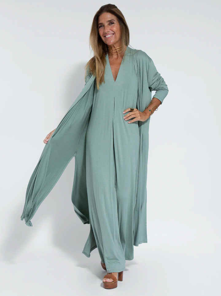 Kendall - Solid Color Summer Maxi Dress