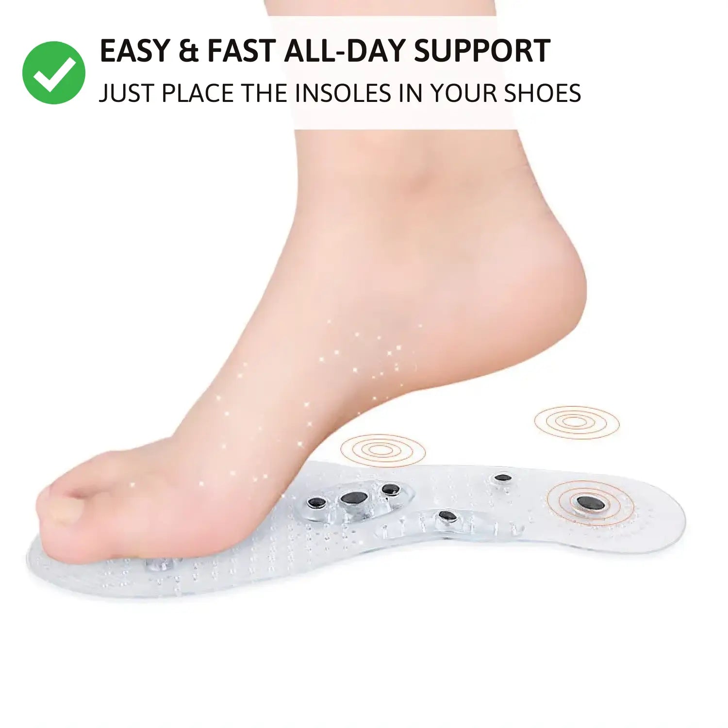Clarksons Care | Relax Magnetic Insoles