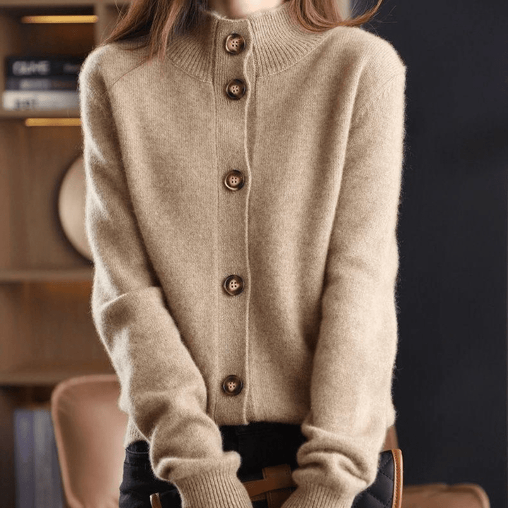 Anny - Wool Knitted Cardigan