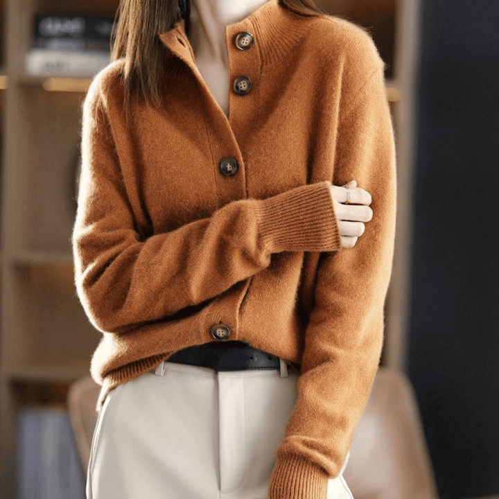 Anny - Wool Knitted Cardigan