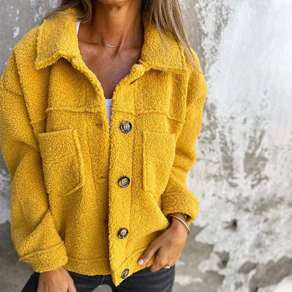 Dahlia -  Cozy Short sherpa jacket