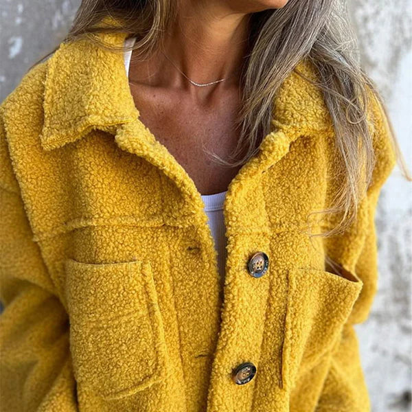 Dahlia -  Cozy Short sherpa jacket