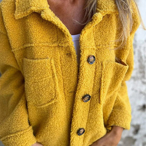 Dahlia -  Cozy Short sherpa jacket